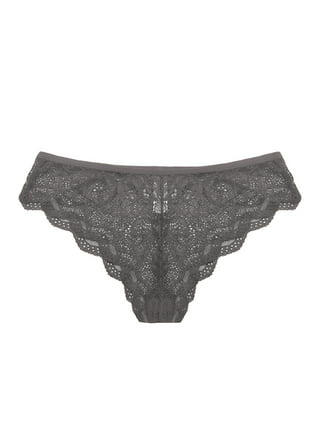 Efsteb Lace Underwear for Women Ropa Interior Mujer G Thong Low Waist Briefs  Lingerie Breathable Underwear Transparent Ladies Lace Hollow Out Underwear  Sexy Comfy Panties Wine 