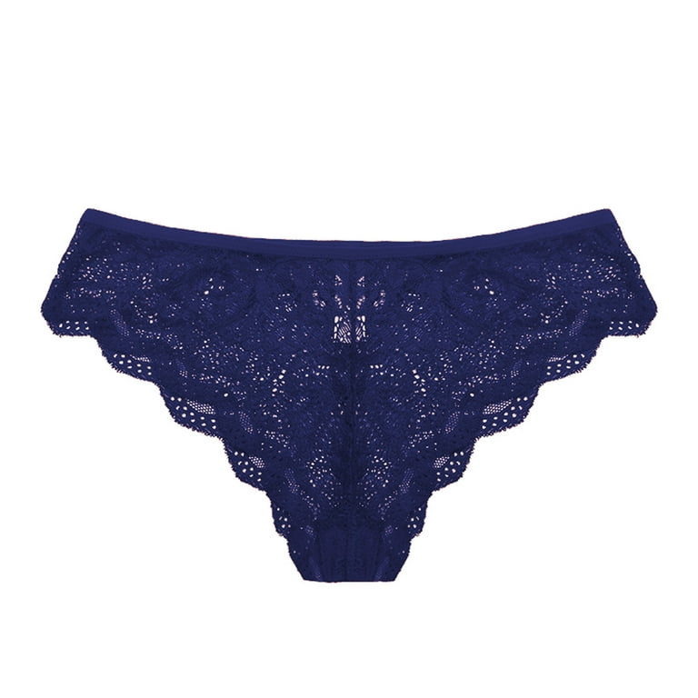 Efsteb Thongs for Women Plus Size Lingerie Breathable Underwear