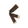 thumbnail image 1 of Efsteb Toddler Kids Infant Baby Girls Leggings Solid Color Comfort Cotton Leggings (Brown,4 Years), 1 of 2