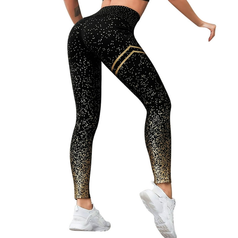 Efsteb Women Booty Yoga Pants High Waisted Fitness Athletic Booty