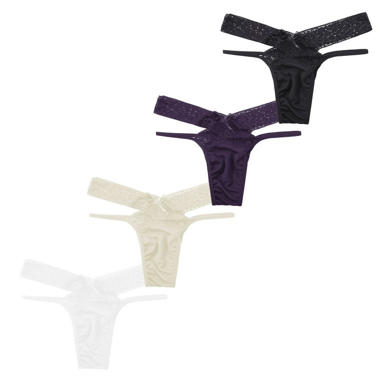 Efsteb Womens Briefs Cotton Underwear Comfortable Solid Color