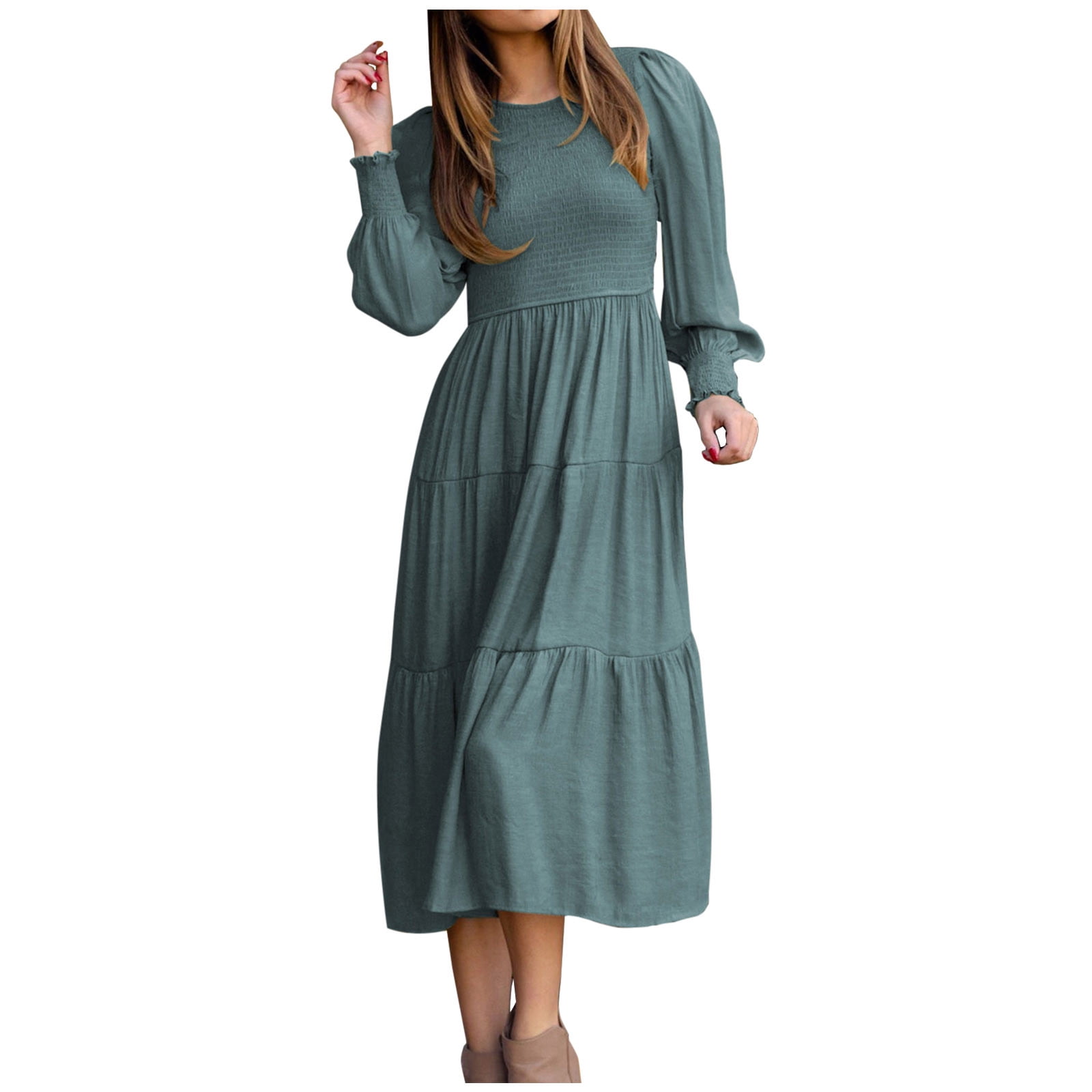 ワンピース LOOKAST IVY SLEEVELESS LONG DRESS_4colors Efsteb Womens Fall Dresses Long Sleeve Dress Fashion Loose