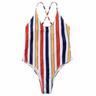 Efsteb Monokini Swimsuits for Women Clearance One Piece Swimsuit ...