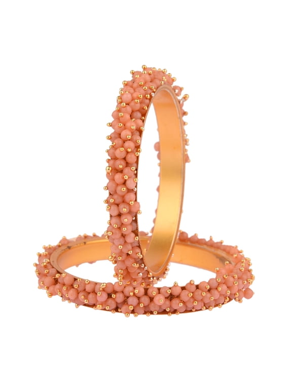 Beaded Bracelet Bangle Set Indian Wedding Party Bridal Bangle Set for Women Indian Bangle Set Fashion Costume Accessories Bollywood Jewelry