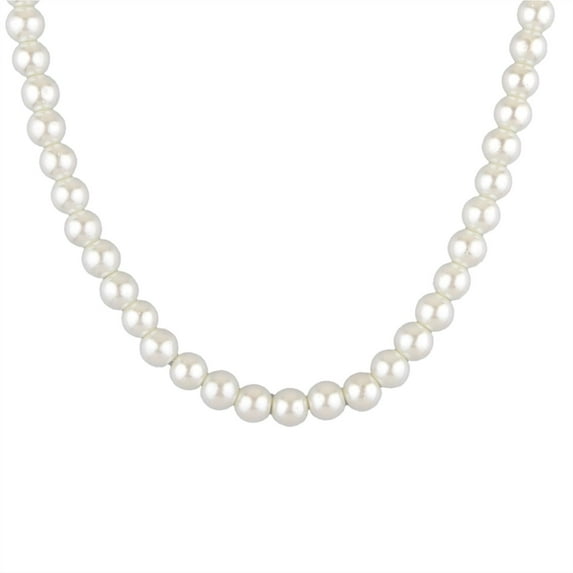 Efulgenz Chain Necklace Faux Pearl Handmade Strand Beaded Necklace Indian Jewelry for Women