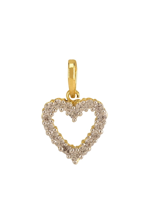 Cubic Zircon Heart Love Pendant Chain Necklace CZ Jewelry for Women
