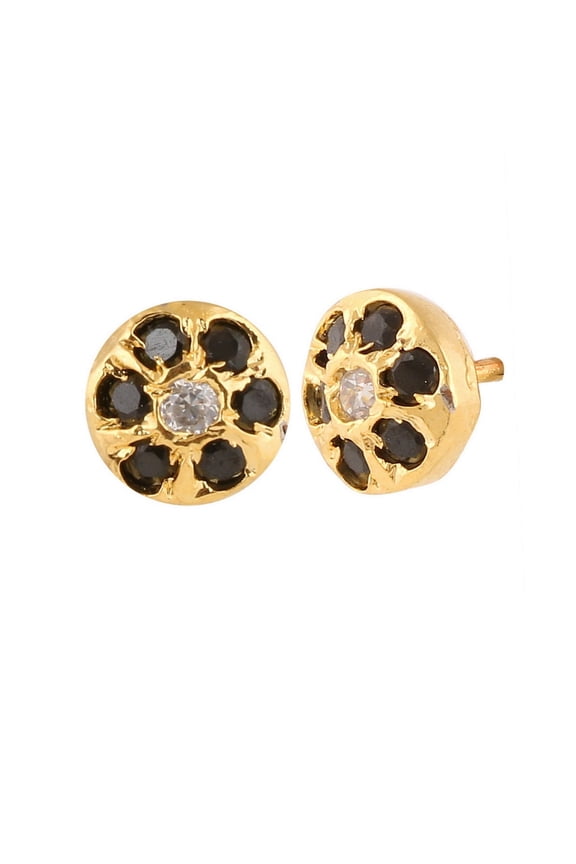 Indian Bollywood Designer Traditional CZ Stud Earrings Jewelry for Women and Valentine Day Gift for Her
