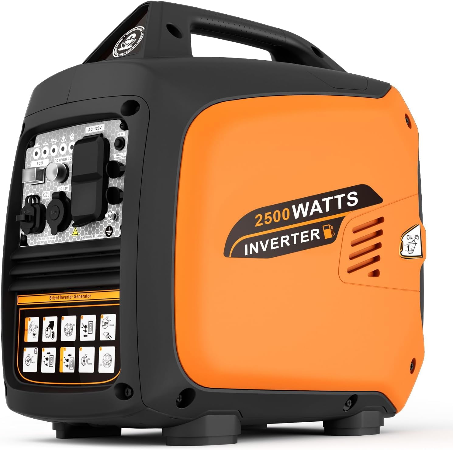 Portable Coleman CG220 Small Camping Gasoline Powered 2300W