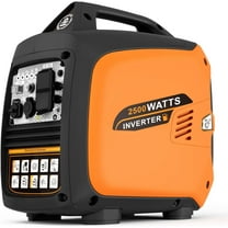 Efurden 2500-Watt Portable Inverter Generator Gas Powered, EPA Compliant, Parallel Capability, CO Shutdown, Low Noise for Camping and Home Use