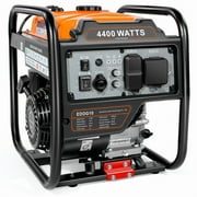 Efurden 4400W Inverter Generator Gas Powered, Portable Gas Generator for Home and Outdoor Use, Leightweight and ECO Mode