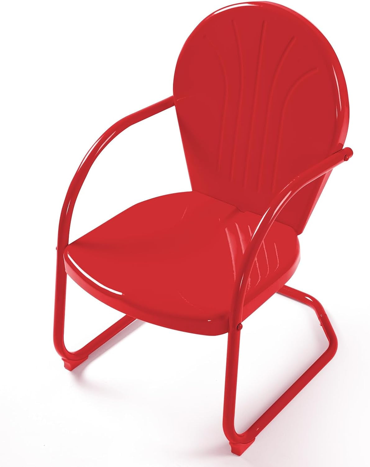 Efurden Outdoor Chairs, Retro Outdoor Furniture Metal Chairs for Lawn