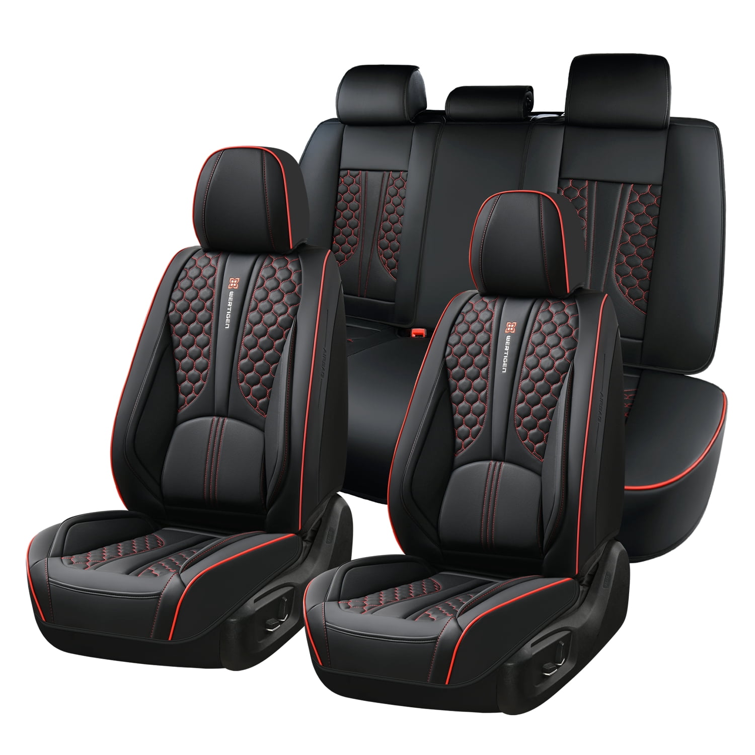 Egamige Interior Seat Covers for Toyota Tacoma 2001-2023 Synthetic ...