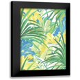 thumbnail image 1 of Egan, N.H. 17x24 Black Modern Framed Museum Art Print Titled - Tropical Flowers II, 1 of 5