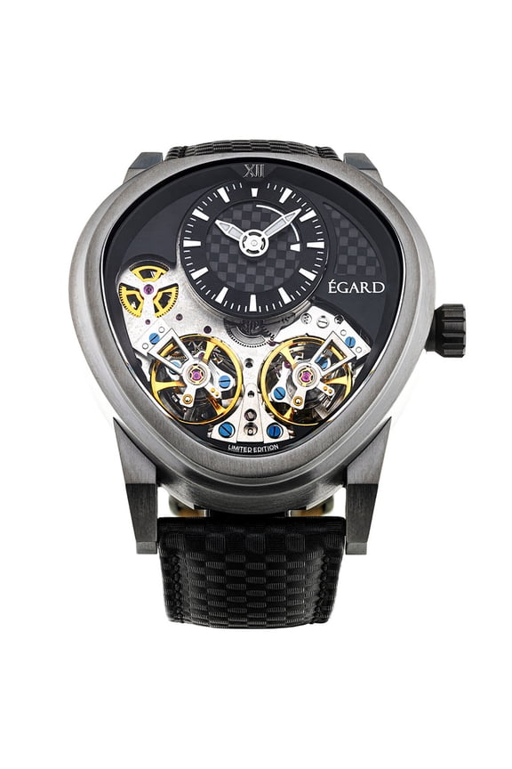 Men's Quantus Carbon Beast Automatic Black Dial Watch - WCH-5065-I0H203