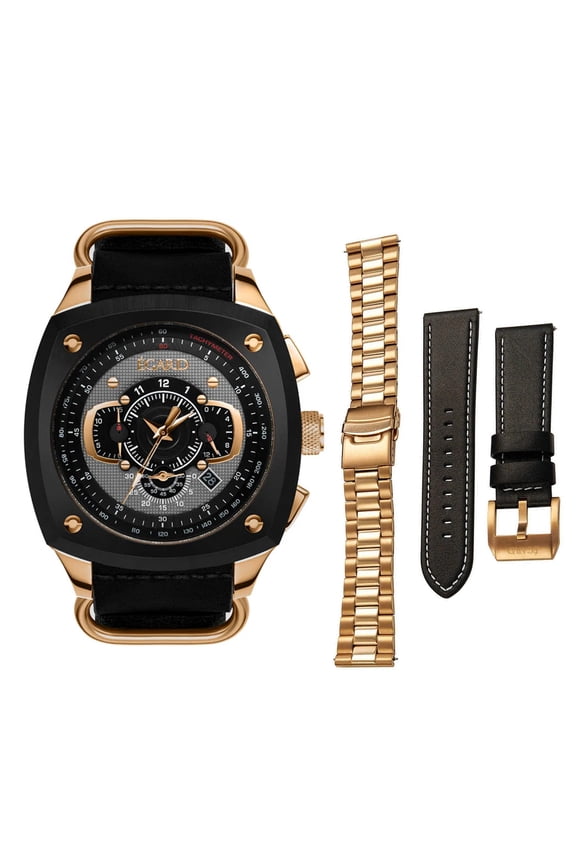 Men's VI-Viking Black Dial Watch - WCH-5083-Q0H176