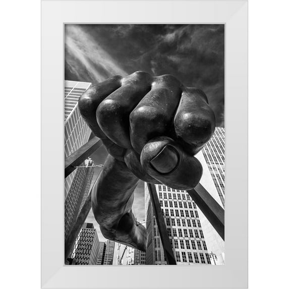 Egel, Tom 17x24 White Modern Wood Framed Museum Art Print Titled - Dee-Troit Power