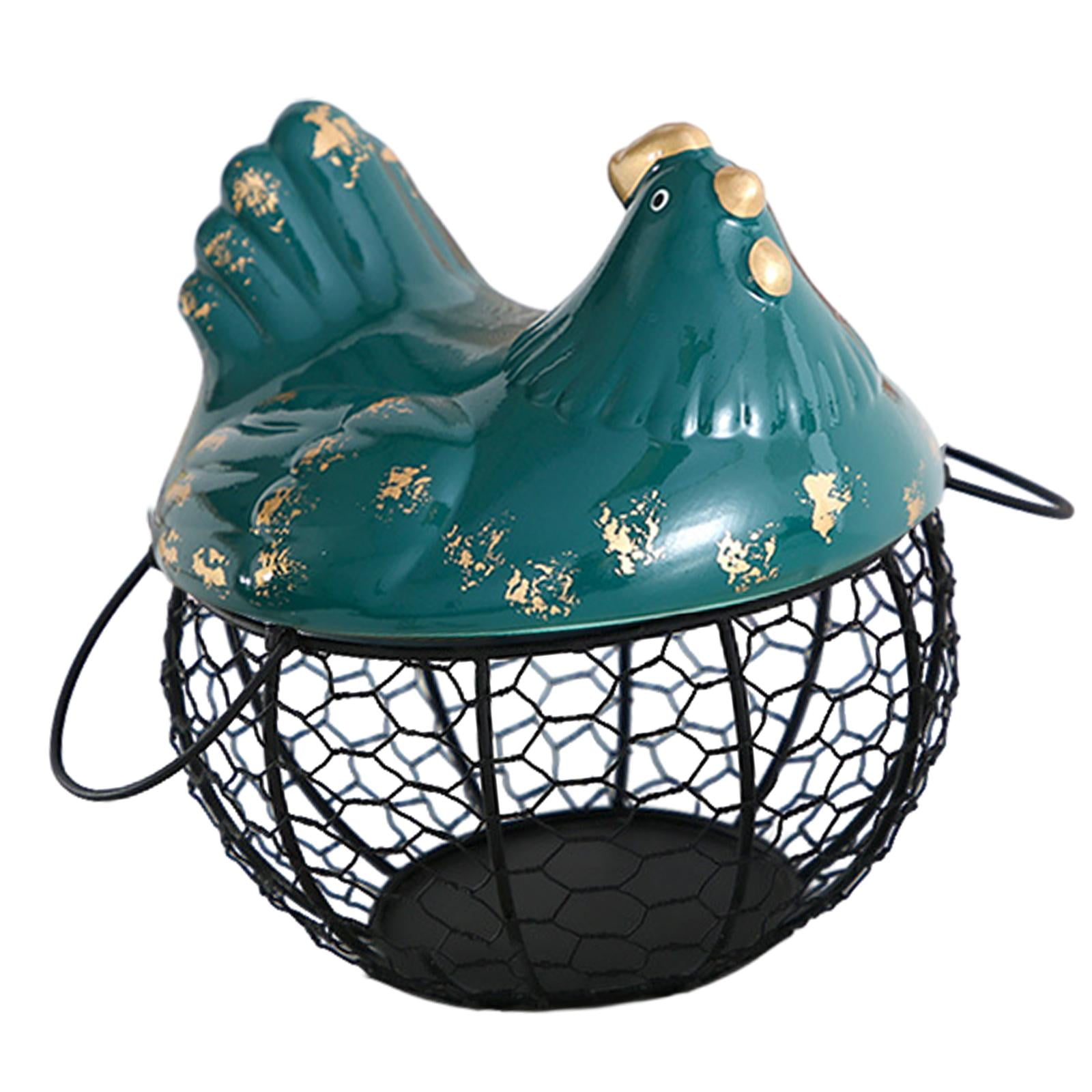 Egg Basket,Chicken Egg Storage Basket for Fresh Eggs Rustic,Egg Basket