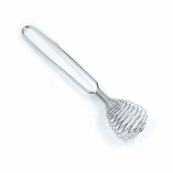 Egg Beater 2 Efficient Spring Coil Whisk for Smooth Mixing and Universal Kitchen Performance, 23x7cm, White