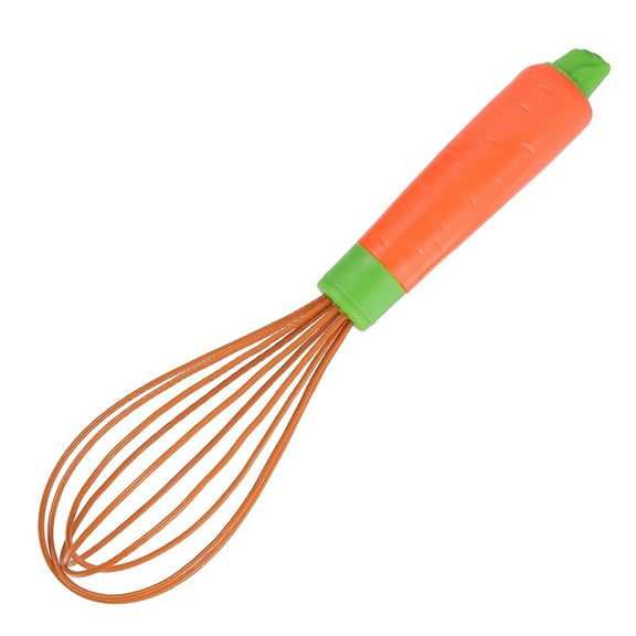 Egg Beater 2 Manual Egg Mixer with Handle and Silicone Beating Attachment for Efficient Baking and Dough Mixing