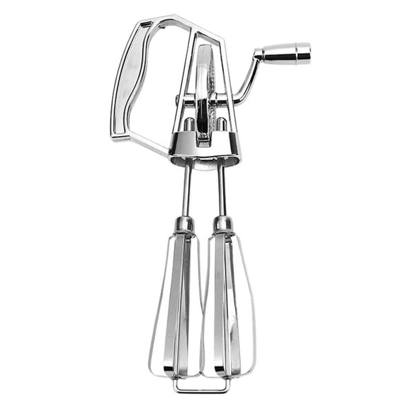 Egg Beater Classic Hand Crank Style Stainless Steel Mixer 10 Inches