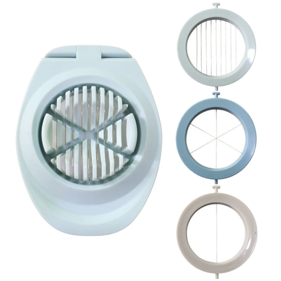 Egg Beater Egg Whisk Electric Egg Beater Manual Egg Beater Three in one multifunctional egg slicer Plastic