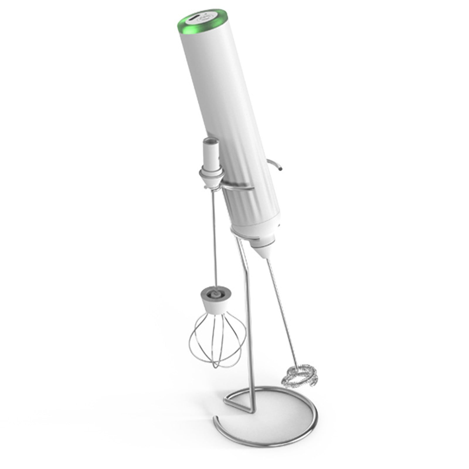Corsediu Electric Milk Frother - Handheld USB Rechargeable, 3 Speeds, Stainless Steel Whisk For Coffee, Latte, Matcha