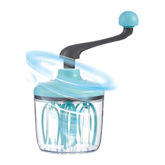 Egg Beater Hand Crank,Manual Egg Beater,Hand Cranked Cream Mixer Hand-cranked Whisk Manual Eggbeater Mixer Kitchen Baking