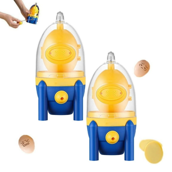 Egg Beater,Manual Egg Fusion Portable Golden Egg Maker Egg White And Yolk Mixer With Pull Rope Egg For Hard Boiled Eggs Egg Scrambler Household Kitchen Tool