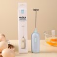 thumbnail image 1 of Egg Beater Whisk, Hand Pressure Mixer, Kitchen Rotary Tool, Quick Egg Mixing and Multi Purpose Use for Baking Cakes, Making Beverages, and Cooking Meals, 1 of 5