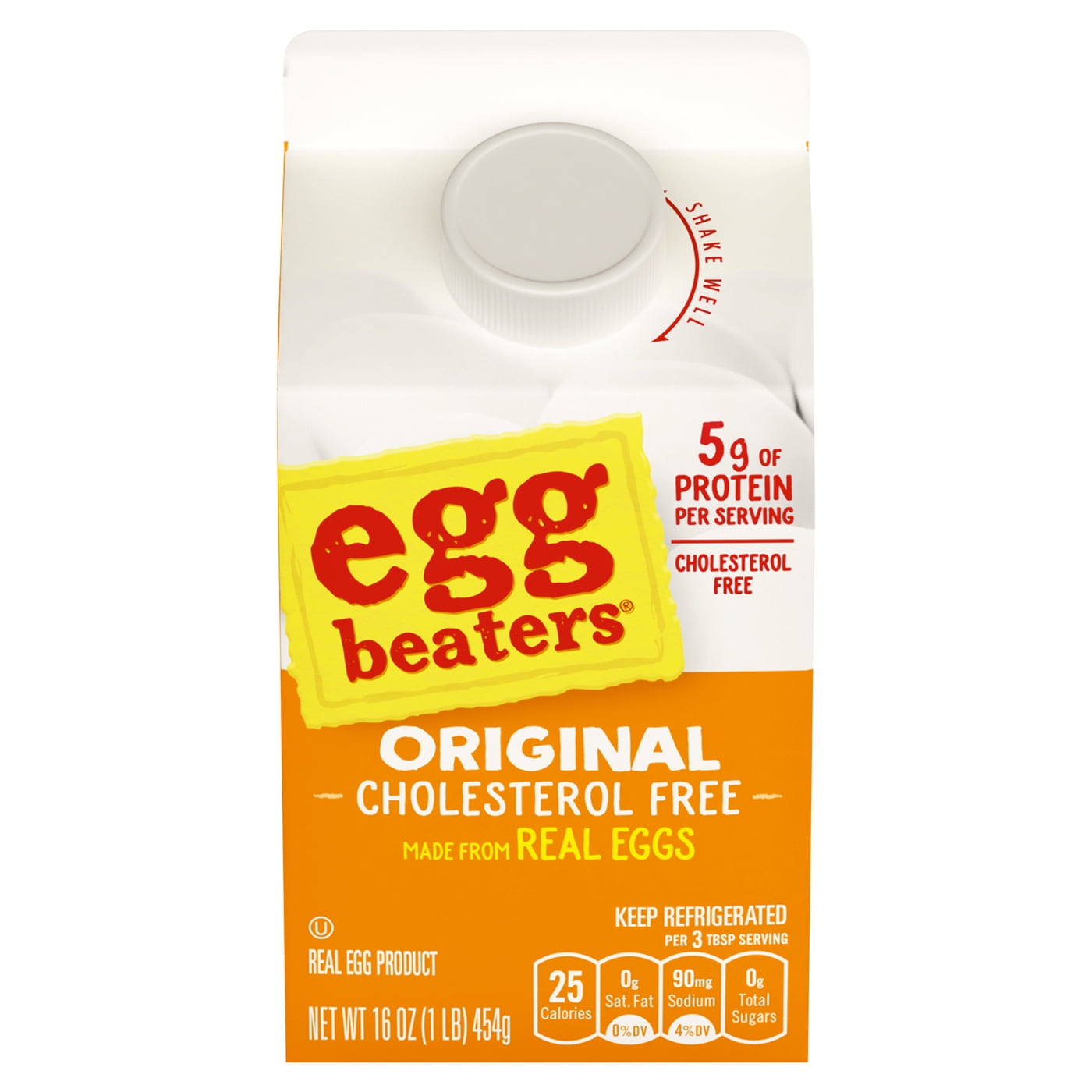 Egg Beaters Original Liquid Egg Whites, 16 oz Paper Carton Walmart