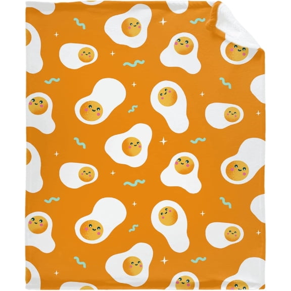 Egg Blanket Soft Fluffy Cozy Warm Luxury Flannel Throw Blankets for Bed Couch Chairs Dorm Gifts for Women Boys Girls X-Small (40"x30")