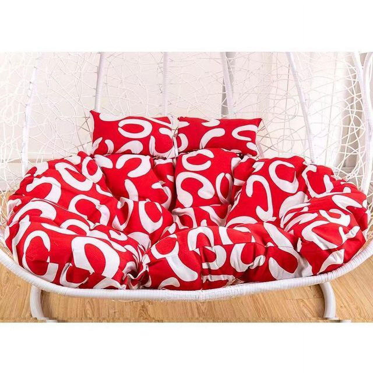 Egg Chair Cushion Cover Hanging Basket Chair Cushion Thick Swing Chair Cushion Cover For Outdoor