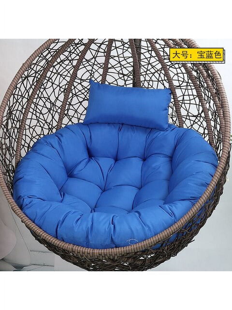 Egg Chair Cushion Cover Hanging Basket Chair Cushion Thick Swing Chair Cushion Cover For Outdoor