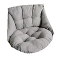 thumbnail image 1 of Egg Chair Cushion, Thick Leisure Hanging Basket Chair Cushion, Swing Chair Cushion, Removable and Washable Hanging Chair Cushion Gray, 1 of 10