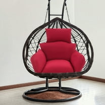Egg Chair Cushion, Thickened Hanging Basket Swing Cushion, Hanging Egg Chair Soft Swing Chair Cushion for Outdoor Patio Garden Furniture
