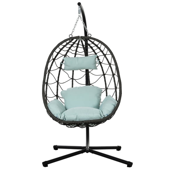 Egg Chair with Water - resistant Cushion / Low - maintenance Comfort at Home