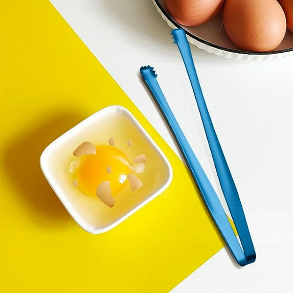 Egg Chalaza Removal Tool | Egg Chalazae Remover Tool | Stainless Steel Chalaza Remover for Egg | Eggshell Fragment Removal Utensils | Kitchen Easy Gadgets for Chefs and Bakers (Blue)