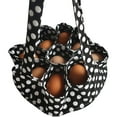 thumbnail image 1 of Egg Collection Basket Set | Mini Canvas Basket with Comfortable Handle | 7 Protective Egg Bags & Cushion | Farm Fresh Chicken Egg Holder | Durable Storage Organizer | 8 x 2.6 in | 1 Set, 1 of 5