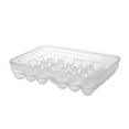 thumbnail image 1 of Egg Container With Lid Clear Storage Tray For 36 Eggs Refrigerator Organizer Durable Convenient Egg Holder Kitchen, 1 of 9