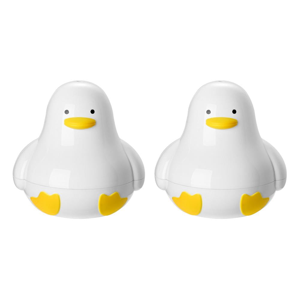 Egg Cooker, Microwave Egg Boiler for 4 Eggs, Adorable Cute Duck Microwave Egg Steamer, Handy Boiler Steamer Gadgets Cook Soft And Hard Boiled Egg,Boiled Egg Artifact for Quick And Easy Breakfast Prep
