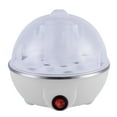thumbnail image 1 of Egg Cooker for Hard Boiled Eggs, 7 Eggs Capacity Multi-Function Steamer for Vegetables, Dumplings, Seafood, Easy to Use Kitchen Appliance with Timer, 1 of 1