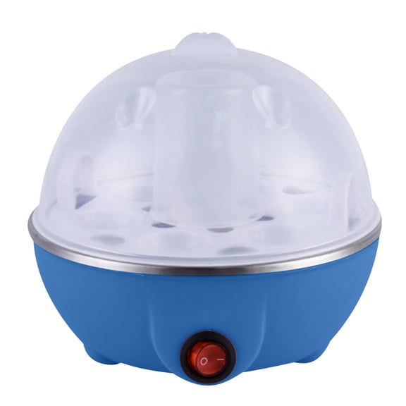 Egg Cooker for Hard Boiled Eggs, 7 Eggs Capacity Multi-Function Steamer for Vegetables, Dumplings, Seafood, Easy to Use Kitchen Appliance with Timer
