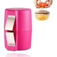 thumbnail image 1 of Egg Cracker Tool | Easy Shell Egg Opener | Handheld Egg Seperator Tool | Perfect for Baking, Scrambled Eggs & Omelets – No Mess, No Shell Pieces (Pink - 1 Pc), 1 of 10
