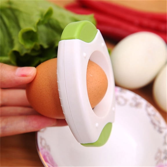 Egg Cracker Tool for Kitchen – Manual Egg Opener Clamp and Cutter for Clean, Mess-Free Egg Cracking and Baking