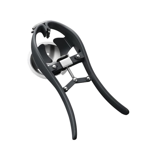 Egg Cracker,l Egg Opener, Automatic Egg Cracking Tool, Easy Eggshell CutterEggshell Cutter Egg Separator Creative Kitchen Tools (black) 21.9*10cm