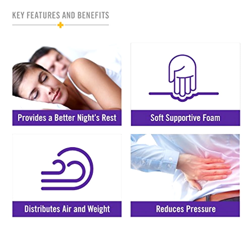 Egg Crate Convoluted Foam Hospital Bed Mattress1 1/2" Pad Topper Twin