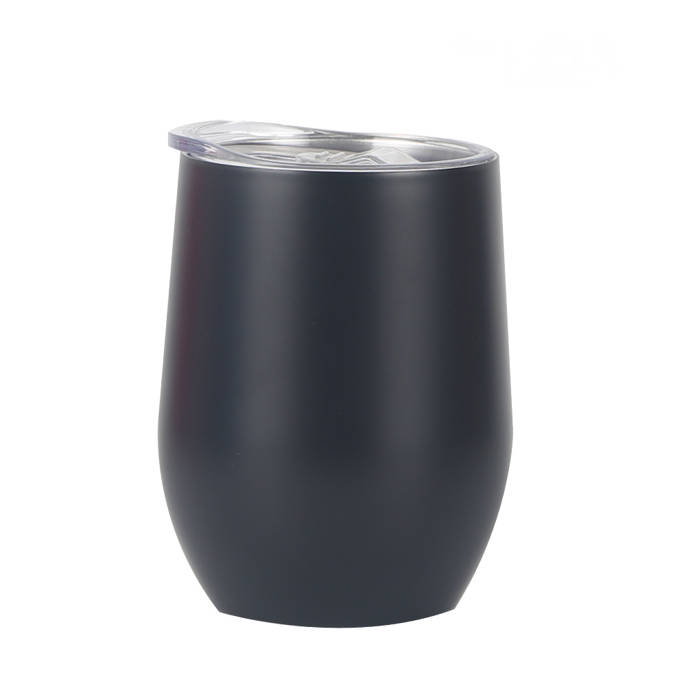 Egg Cup Stainless Steel Creative Ushaped Red Wine Insulation Cup Big