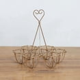 thumbnail image 1 of Egg Holder Countertop Egg Storage, Egg Baskets for Fresh Eggs, Vintage Cast Iron Golden, 1 of 8