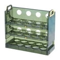 thumbnail image 1 of Egg Holder for Refrigerator Egg Storage Contner Food Grade Plastic Egg Tray Refrigerator Organizer Kitchen Storage Box Double Layer Holds 20 Eggs Stackable Fridge Organizer Green, 1 of 5