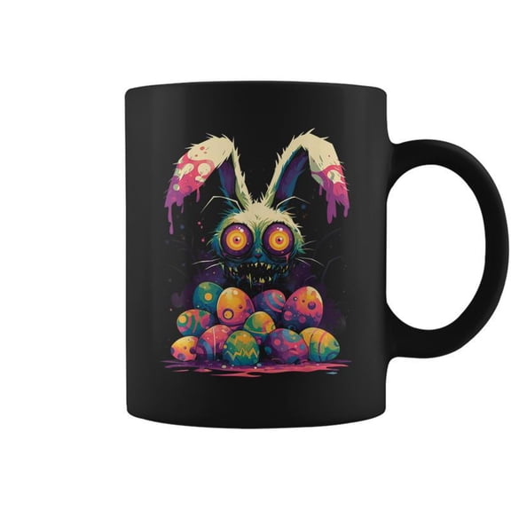 Egg Hunt Creepy Cute Goth Alt Aesthetic Coffee Mugs